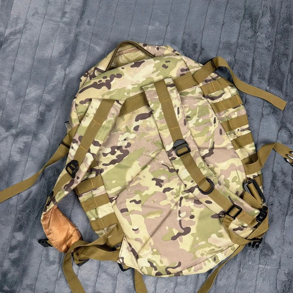 Military Tactical Backpack OCP Multicam MOLLE Assault Pack Hiking Rucksack Camo